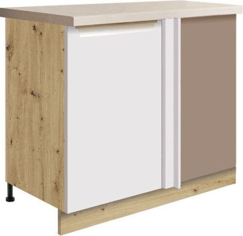 Stūra skapītis apakšā 110/60 cm Glamour GLA-24DL