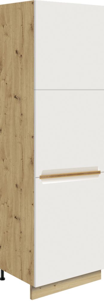 60 cm augsts skapis “Glamour GLA-21D” ledusskapim