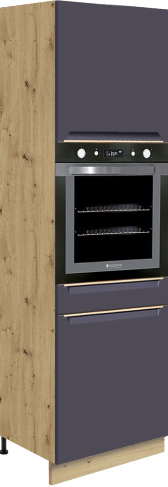 60 cm kolonnas skapis Glamour GLA-20D krāsnij — изображение 2