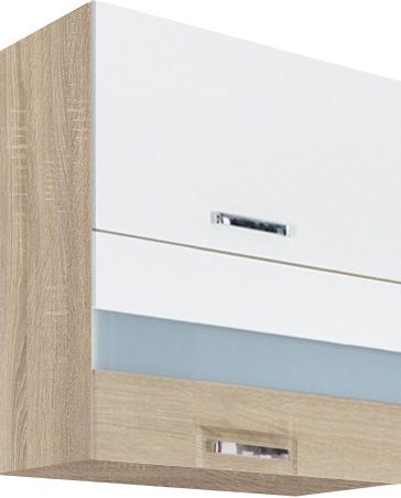 Sienas skapis 60 cm ar stiklu Premio PRE-40G