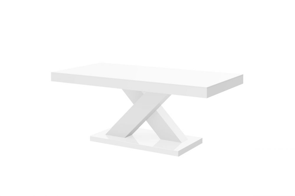XENON MINI kafijas galdiņš 120x60 balts, spīdīgs