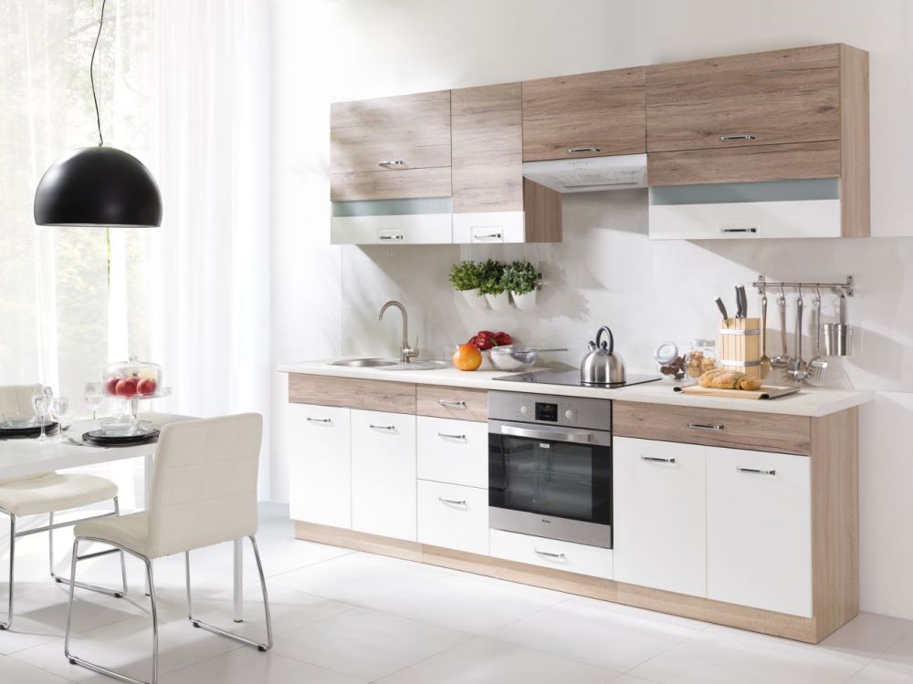 Econo virtuves komplekts A plus 270 cm bez darba virsmas — 2 attēls