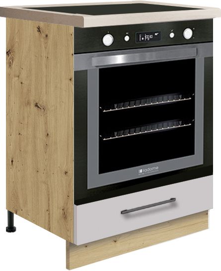 Apakšējais skapītis cepeškrāsnij 60 cm Infinity INF-17D