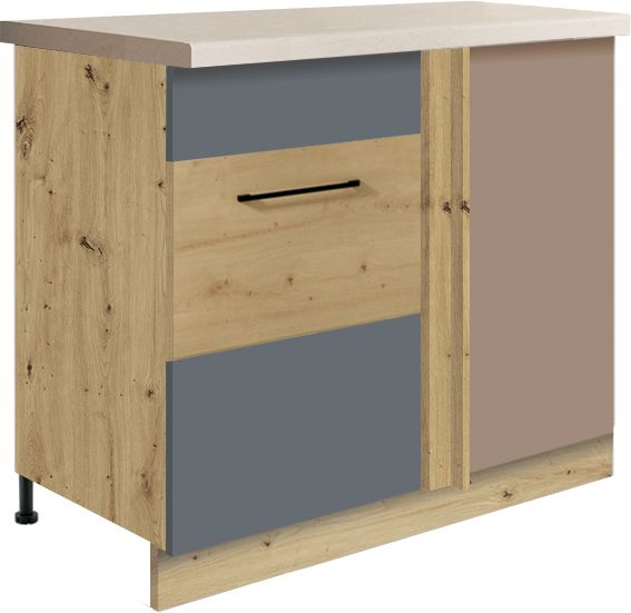Stūra skapītis apakšā 110/60 cm Infinity INF-24DL — изображение 3