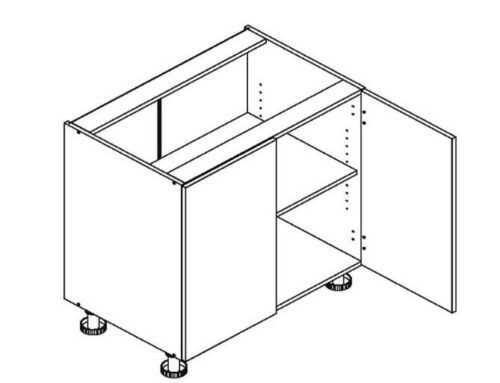 Apakšējais skapītis 80 cm D80 Nina