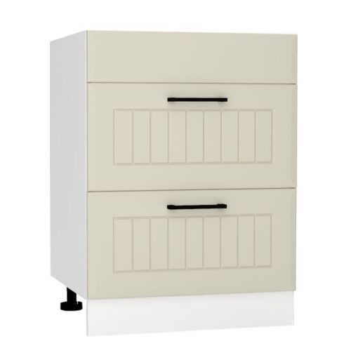 Apakšējais skapītis 60 cm, D60PC S/2 plīts virsmai, Irma vāks