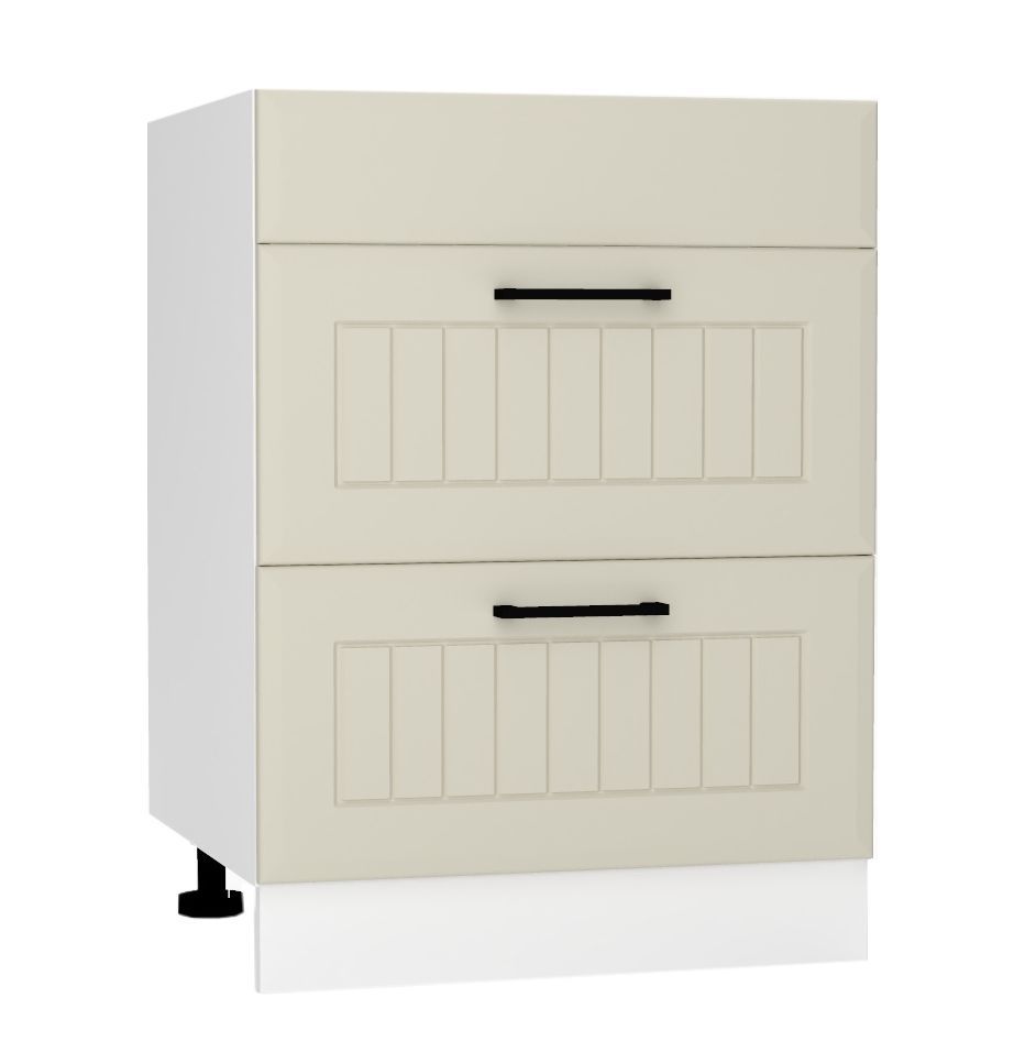Apakšējais skapītis 60 cm, D60PC S/2 plīts virsmai, Irma vāks