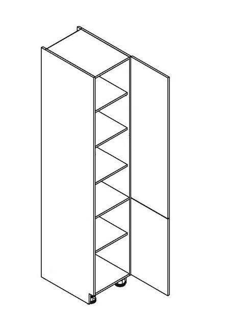 40 cm kolonnas skapis, pieliekamais D40SŁ P/L Irma — 2 attēls