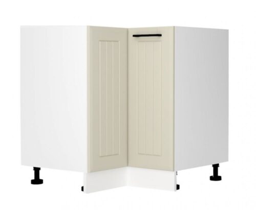 Stūra skapītis ar apakšējo paneli 90/90 cm, DRP, bīdāmais panelis, Irma