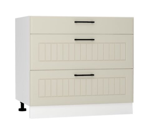 Apakšējais skapītis 90 cm D90 PC S/3 Irma plīts virsmai
