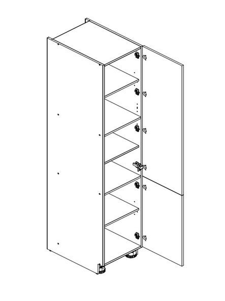 60 cm kolonnas skapis, pieliekamais D60SŁ P/L Irma — изображение 2
