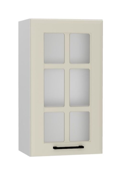 Sienas skapis 40 cm vitrīna WS40 P/L Irma