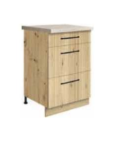 Apakšējais skapītis ar atvilktnēm 50 cm Viva VIV-9D