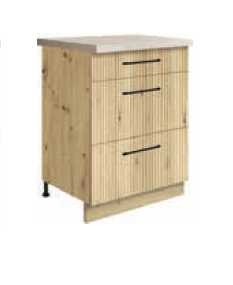 Apakšējais skapītis ar atvilktnēm 60 cm Viva VIV-10D
