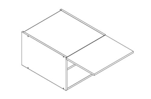Sienas skapis 60 cm tvaika nosūcējam W60OKGR D 560 Nina