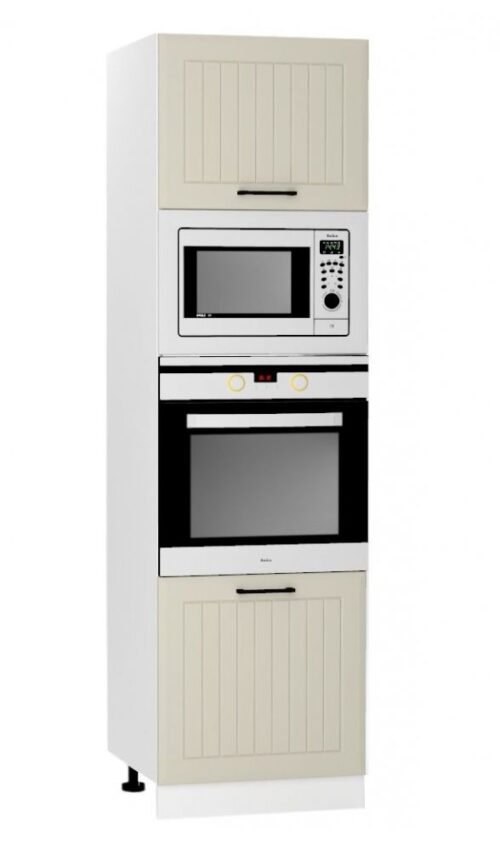 60 cm kolonnas skapis cepeškrāsnij un mikroviļņu krāsnij D60PK MV P/L Irma