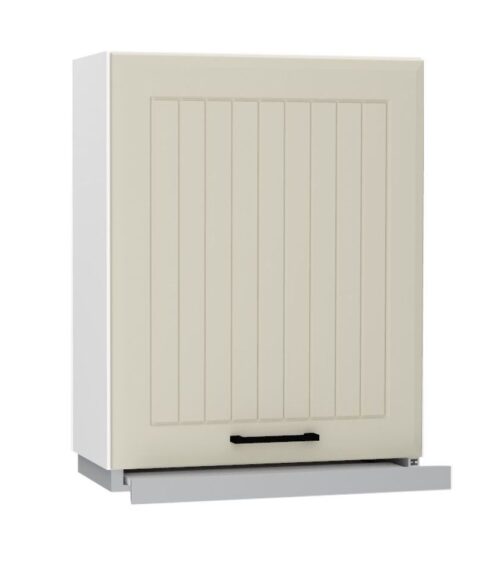 Sienas skapis 60 cm ar sudrabainu pārsegu W60/88 SLIM P/L Irma