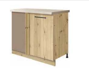 Stūra skapītis apakšā 110/60 cm Viva VIV-25DP