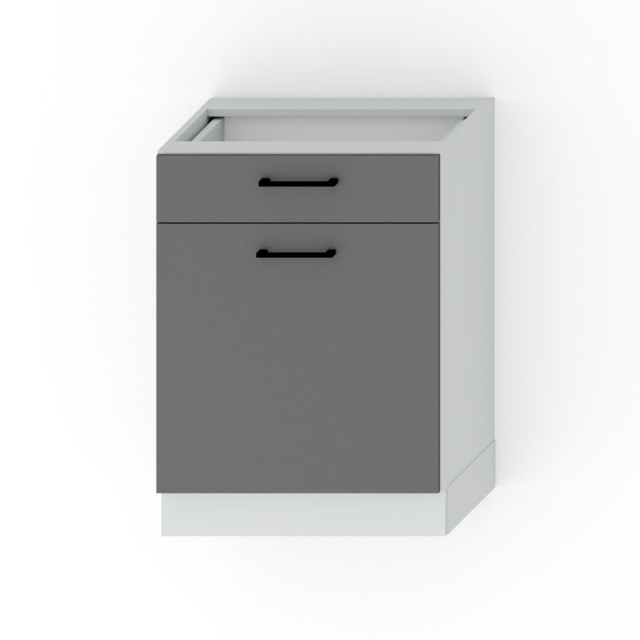 Apakšējais skapis 60 cm ar atvilktni D60S/1 P/L Alina