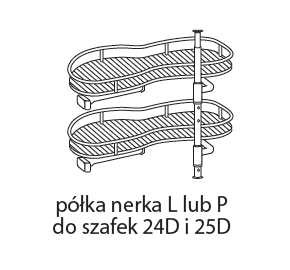 Stūra skapītis apakšā 110/60 cm Viva VIV-25DP — изображение 2