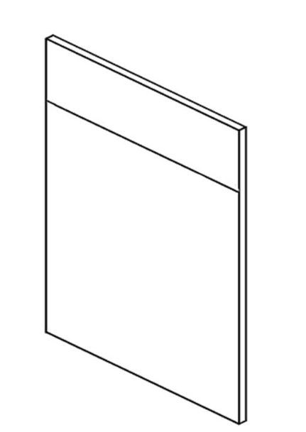 Trauku mazgājamā mašīna ar priekšpusē piestiprinātu vāku 60 cm FZ 60 PZ Nina