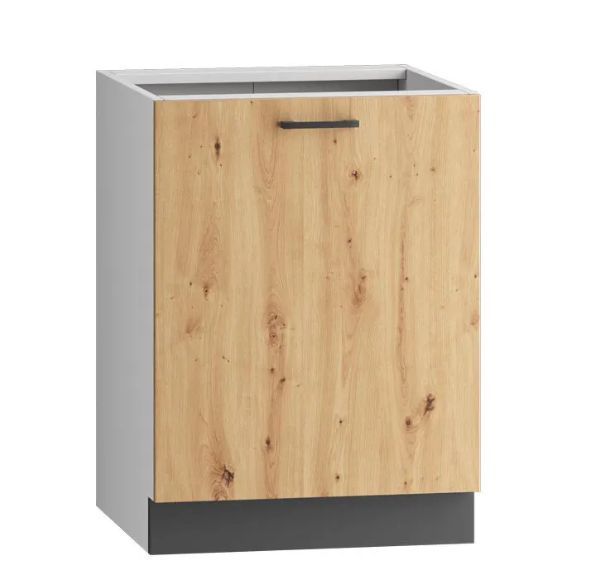 Izlietnes pamatnes skapītis 60 cm Clara D60ZL P/L - 1 priekšpuse