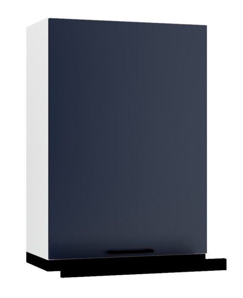 Sienas skapis 60 cm ar melnu pārsegu W60/88 SLIM P/L Max
