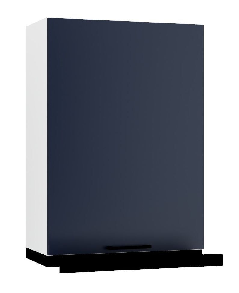 Sienas skapis 60 cm ar melnu pārsegu W60/88 SLIM P/L Max