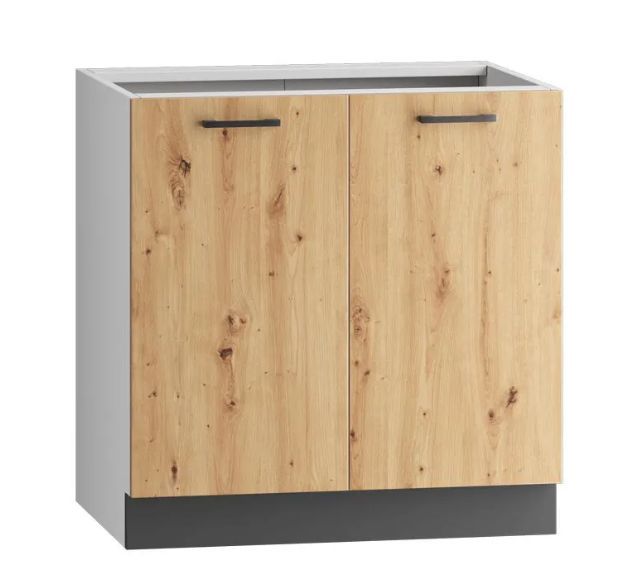 Apakšējais skapis 80 cm Clara D80 - 2 fasādes