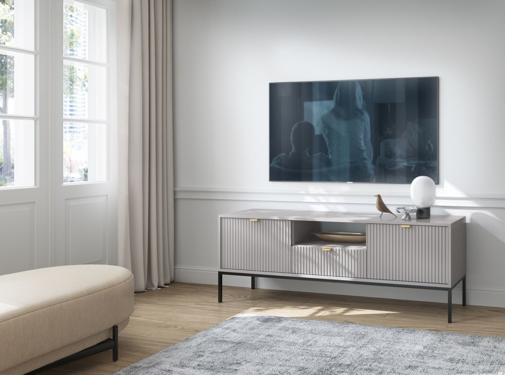 TV skapītis Nova RTV-154 pelēks — 5 attēls