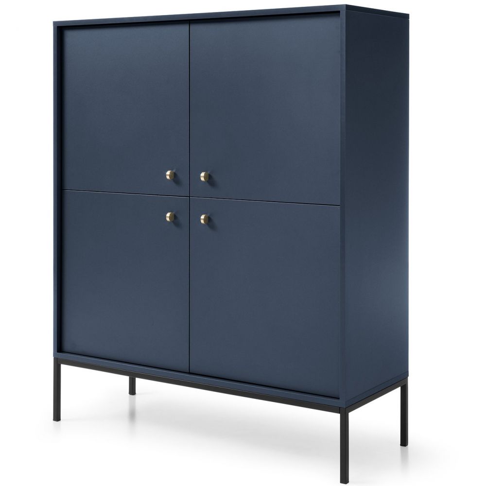 Tumši zila Mono MK104 kumode