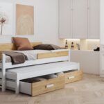 DOIS jauniešu saliekamā gulta 2 personām 80x181 cm