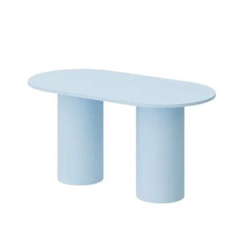 ROSETO galds 150×80 zilā krāsā