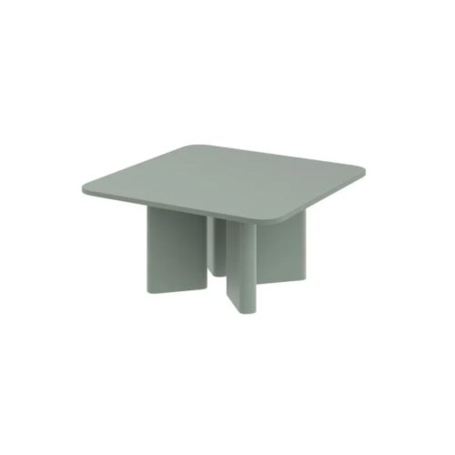 DIVERSO kafijas galdiņš 80×80 zaļš