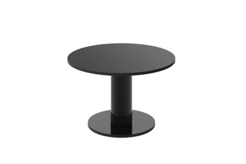 SOLO MINI kafijas galdiņš ⌀80cm matēti melns