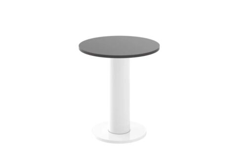 SOLO MINI kafijas galdiņš ⌀60cm matēti pelēks/balts
