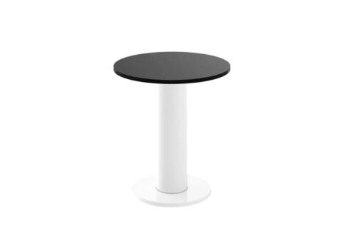 SOLO MINI kafijas galdiņš ⌀60cm matēti melns/balts