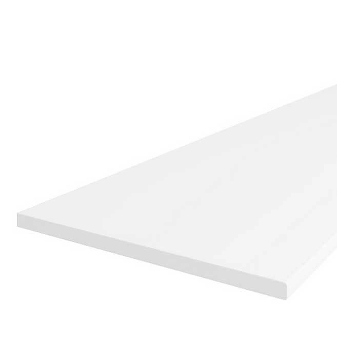 Balta virtuves darba virsma 900L, ražotājs 027, biezums 28 mm, garums 410 cm