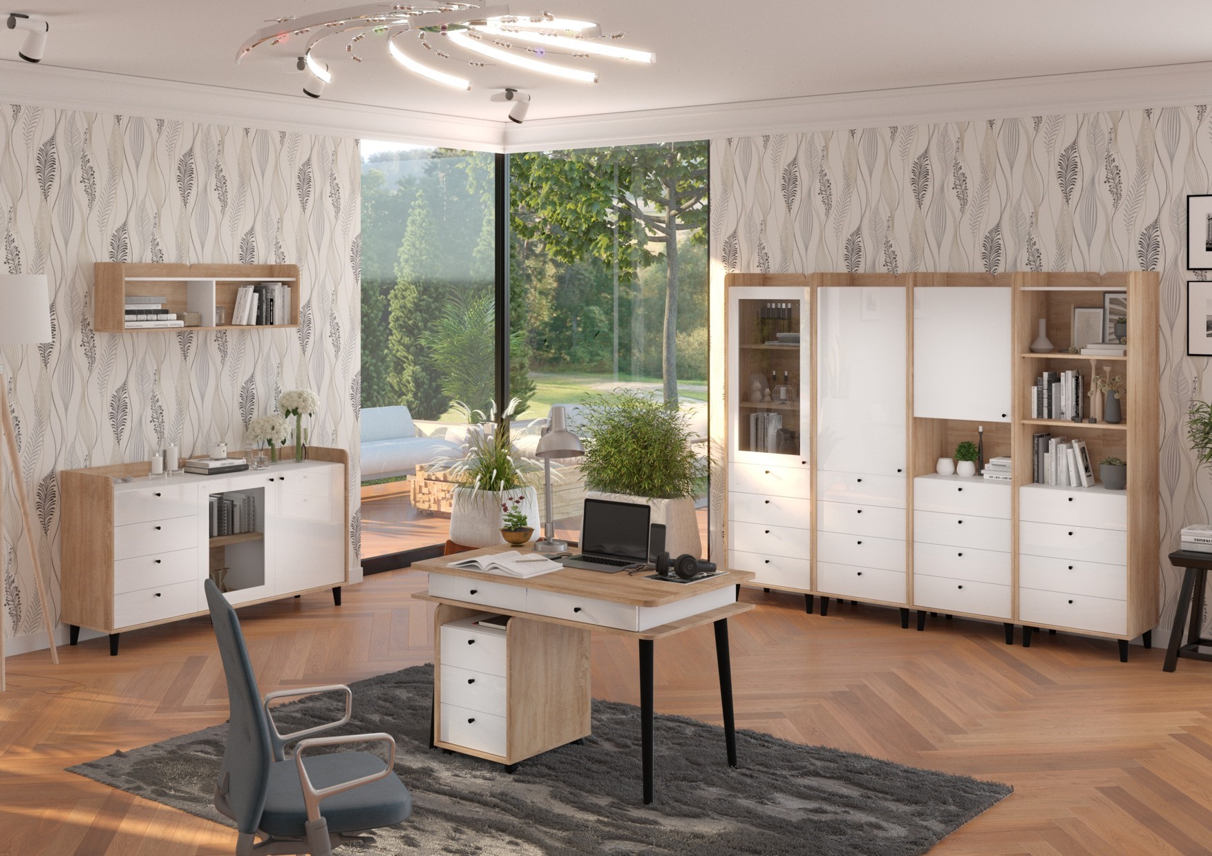 CELO mēbeļu komplekts #6 jauniešu sienas skapītis — 5 attēls