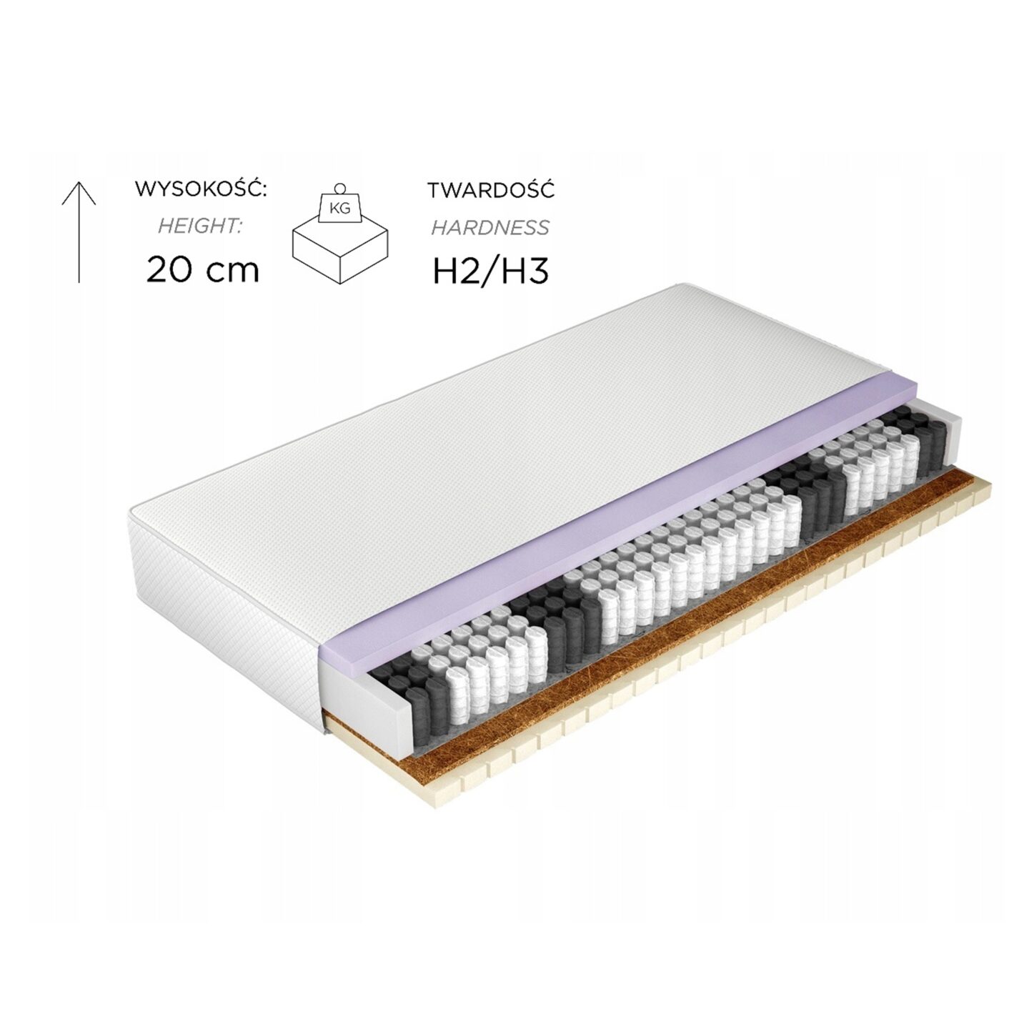 Matracis "Comfort Care" 120x200 Gr1 — изображение 3