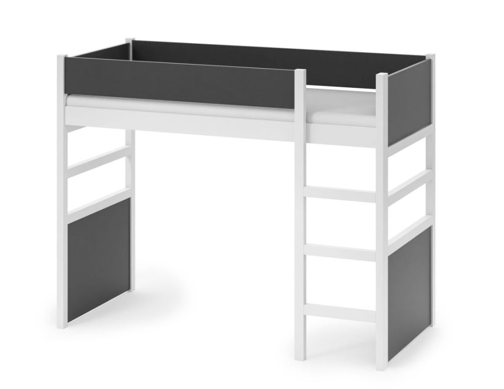 SAVANA divstāvu gulta starpstāvā ar kāpnēm 90x190 cm — 2 attēls