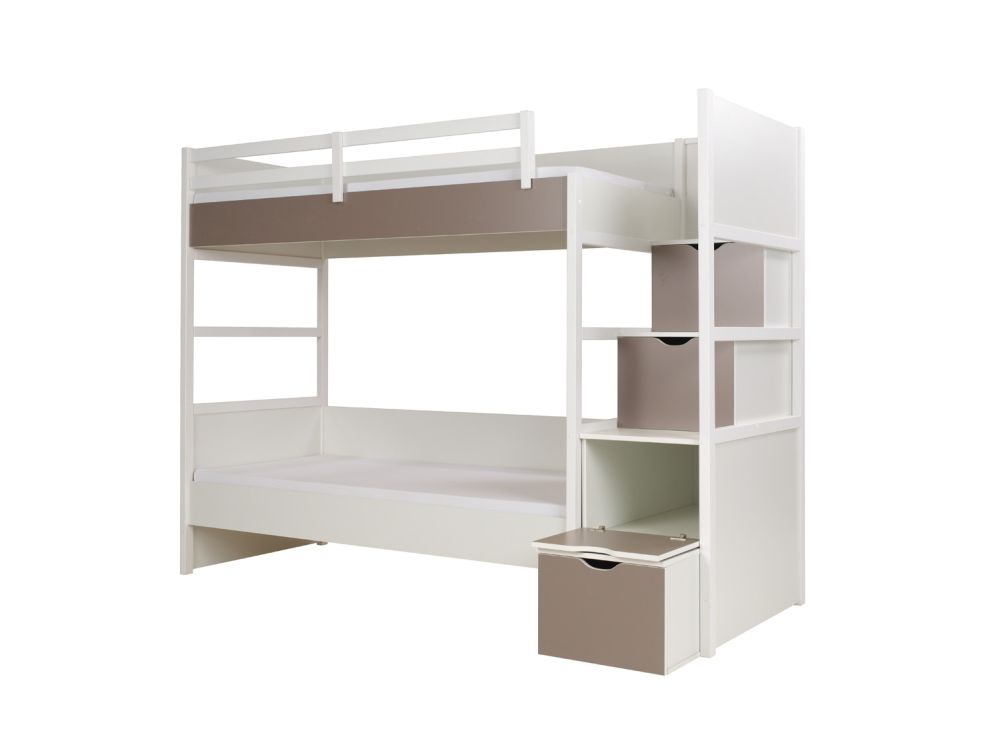 ENZO divstāvu gulta ar pakāpieniem 90x200 cm — изображение 3