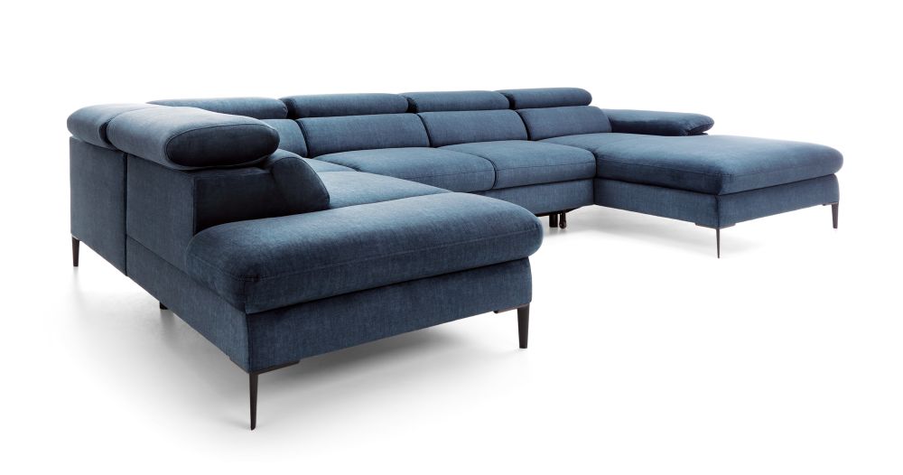 Blues U2 Gr2 izvelkamais stūra dīvāns — изображение 5