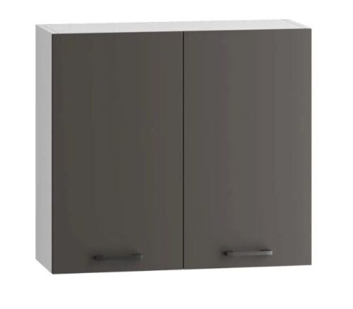 Sienas skapis 80 cm Clara W80 – 2 fasādes