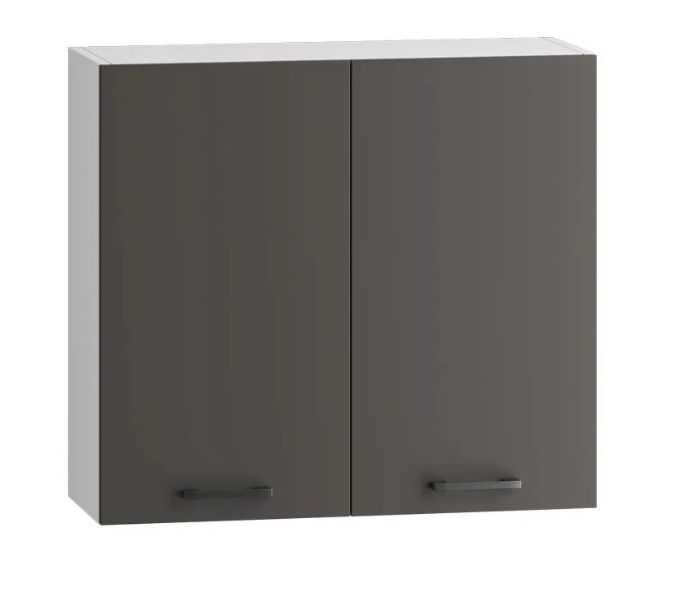 Sienas skapis 80 cm Clara W80 - 2 fasādes