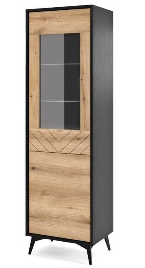 W54 Diamond vitrīna – Evoke Oak