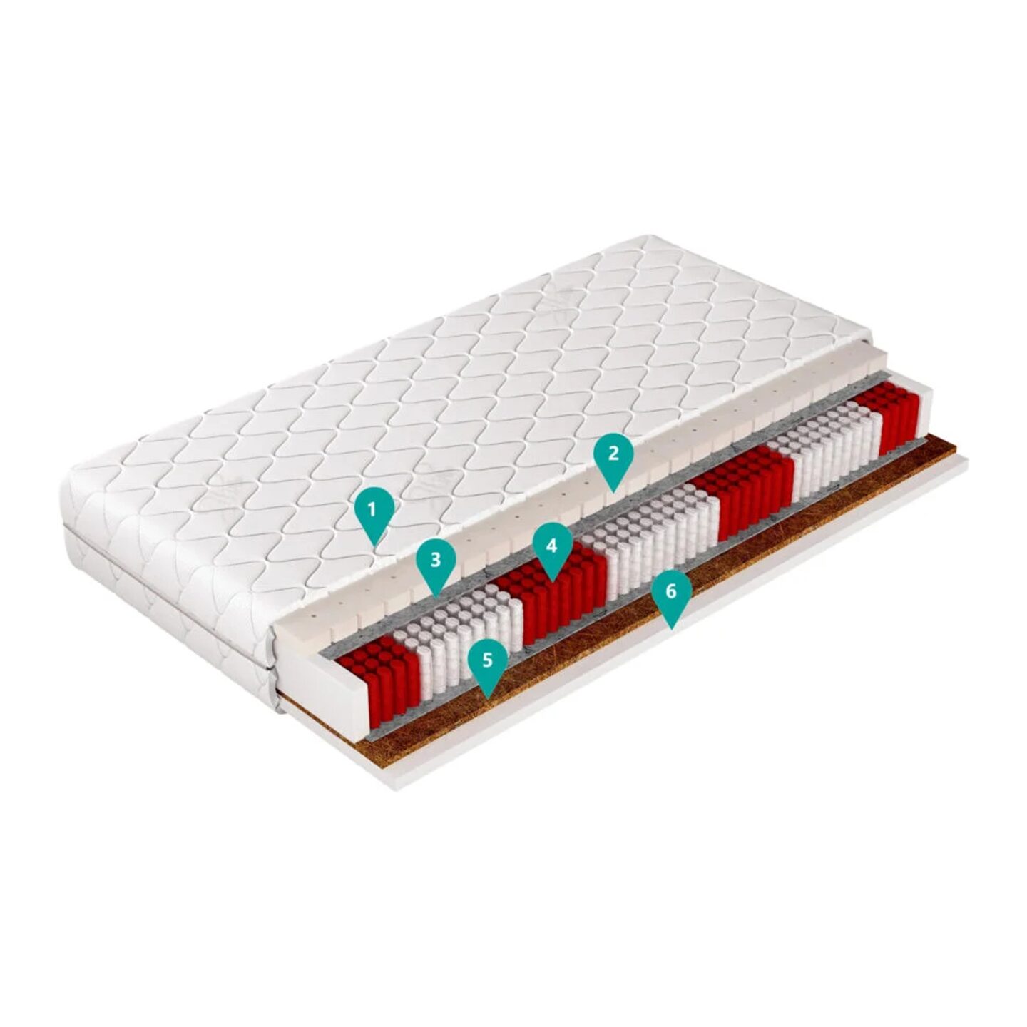 Grand lateksa matracis 180x200 Gr1 — 2 attēls