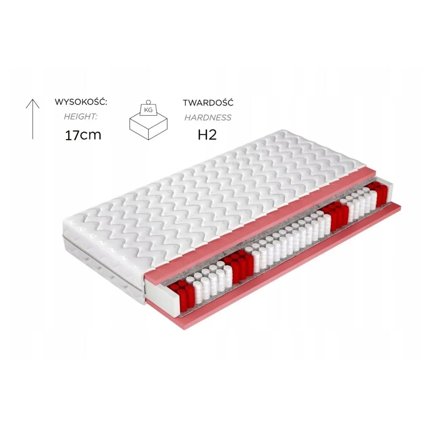 Matracis "Pocket Plus" 180x200 Gr1 — 3 attēls