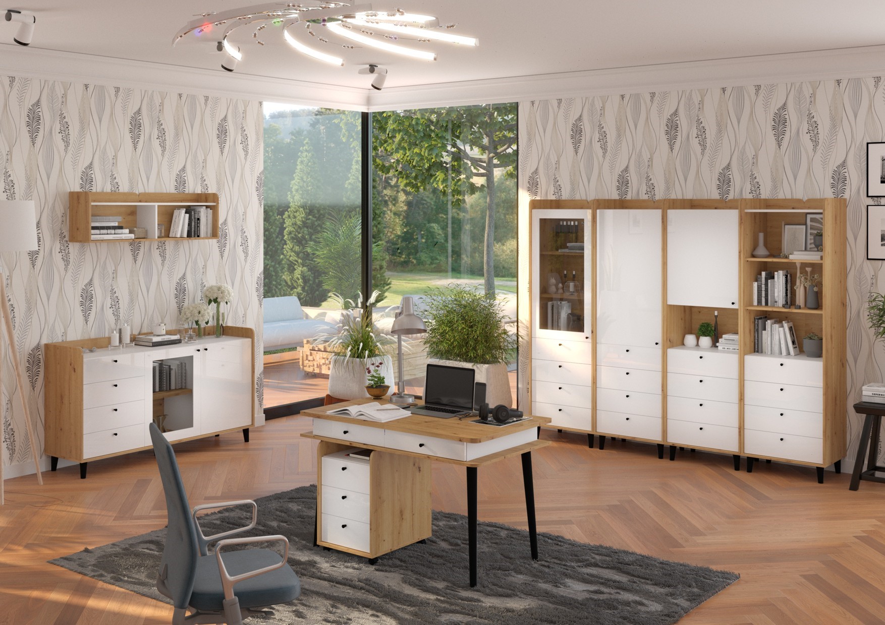 CELO mēbeļu komplekts #6 jauniešu sienas skapītis — 2 attēls
