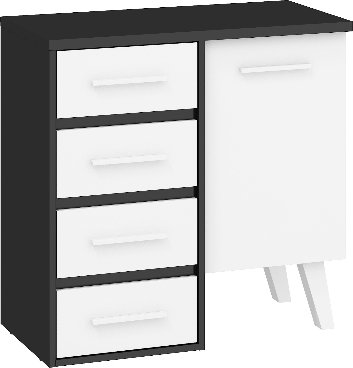 NORSID mēbeles 03 kumode 1D4S